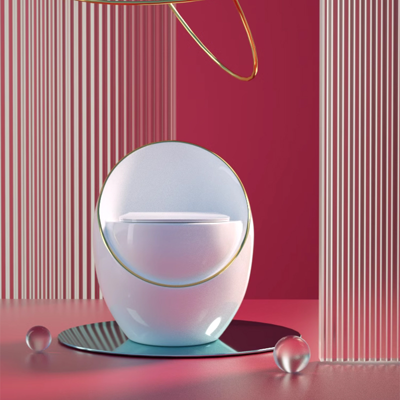 Arohe Exclusive Modern Commode A745g Golden 4 Arohe Exclusive Modern Commode A745g Golden - Image 2