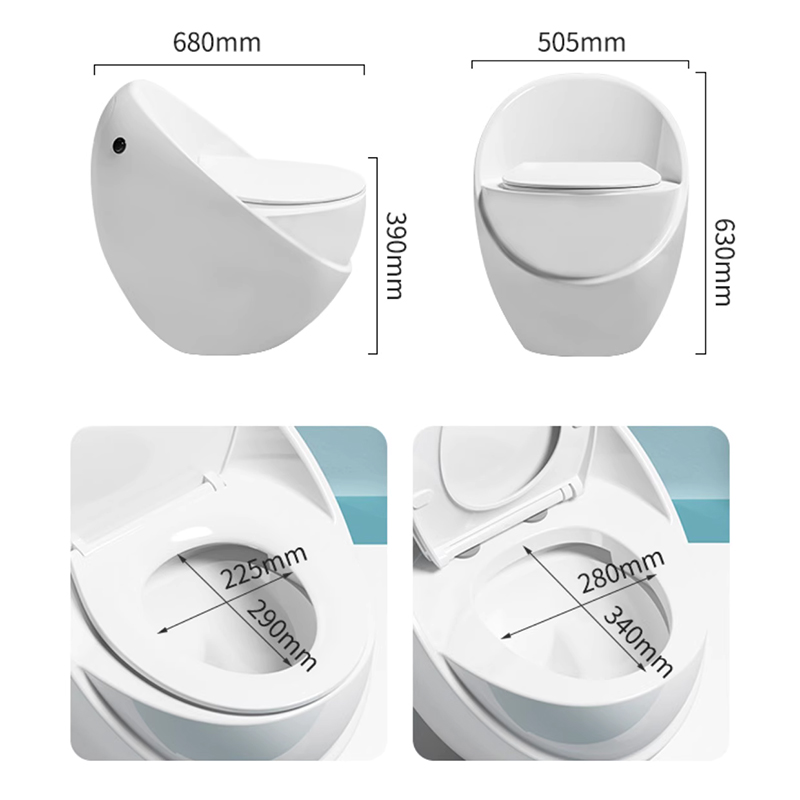 Arohe Exclusive Modern Commode A745g Golden 5 Arohe Exclusive Modern Commode A745g Golden - Image 3