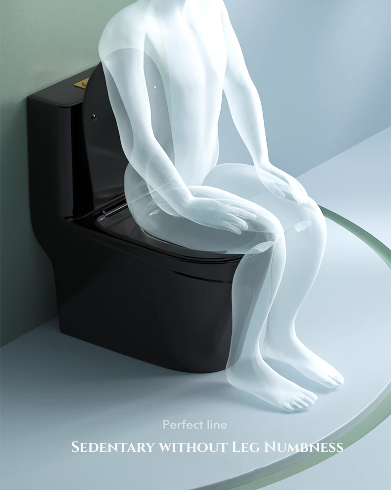 Arohe Exclusive Modern Commode A879B Pro Black 5 Arohe high commode A879B (8)